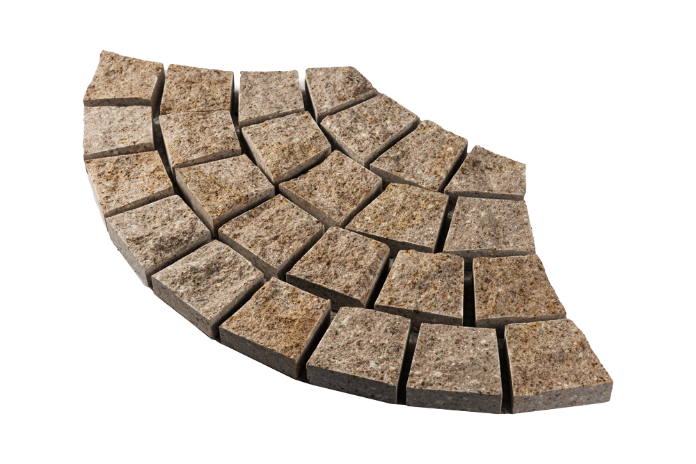 Детали текстуры гранитной брусчатки RKS SLATE, цвет, структура камня, купить гранитную брусчатку, цена
